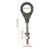 2Pcs Stable 18mm Motorcycle Chain Silver with Dia Hole Motorbike Axle Adjuster Metal Tightener for ZJ125