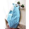 Kitchen household adjustable royal blue pea cooking barbecue apron