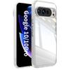 Einfache Transparente Harte Acryl Stoßfeste Rüstung Handyhülle Für Google Pixel 10 9 Pro XL 8A 9A Kamerablenden Schutz Rückseite