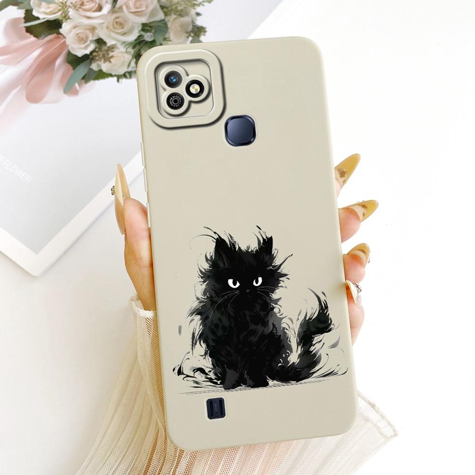6.1" Case For Infinix Smart HD 2021 Cover Popular Flower Soft Liquid Silicone Phone Covers For Infinix SmartHD 2021 X612B Bumper
