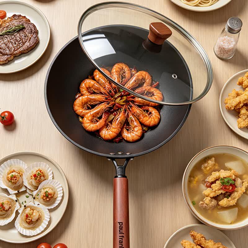 paul frank 32cm Titanium-Infused Iron Wok