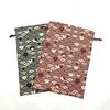 Drawstring pouch for Goshuincho stamp made in with cat drawstring Seigaiha Cat (temple/shrine book), Japan, lining, pattern, Japanese-style bag,