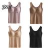 Women Thermal Tank Winter Warm Padded Breathable Sleeveless Underwear Top for Camisole Undershirt Base Layer