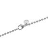TIFFANY&Co. Return to TIFFANY & Co. oval tag Necklace Silver925 24.2g Women Used