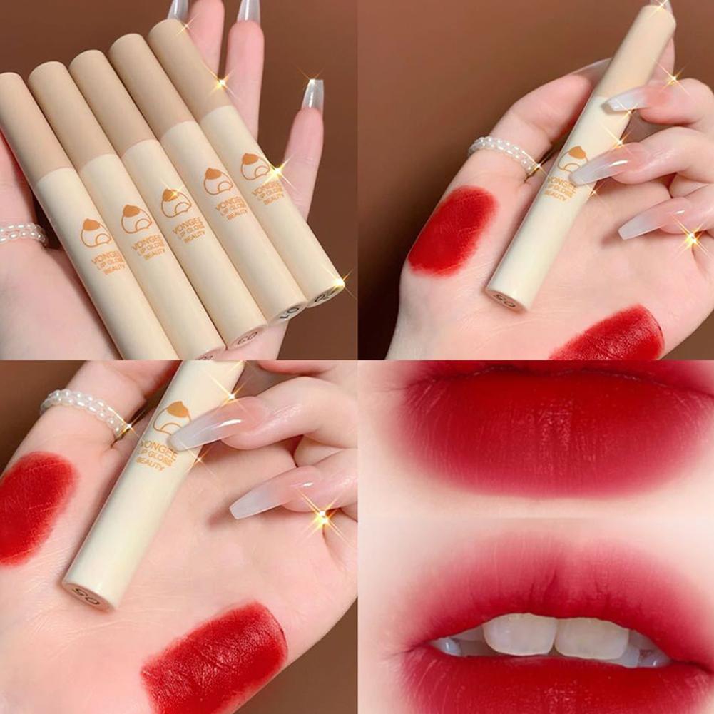 5pcs/set Hydrating Lipstick Long-lasting Moisturizing Lip Tint Smooth Lip Hydrating Liquid Lip Gloss Waterproof Makeup