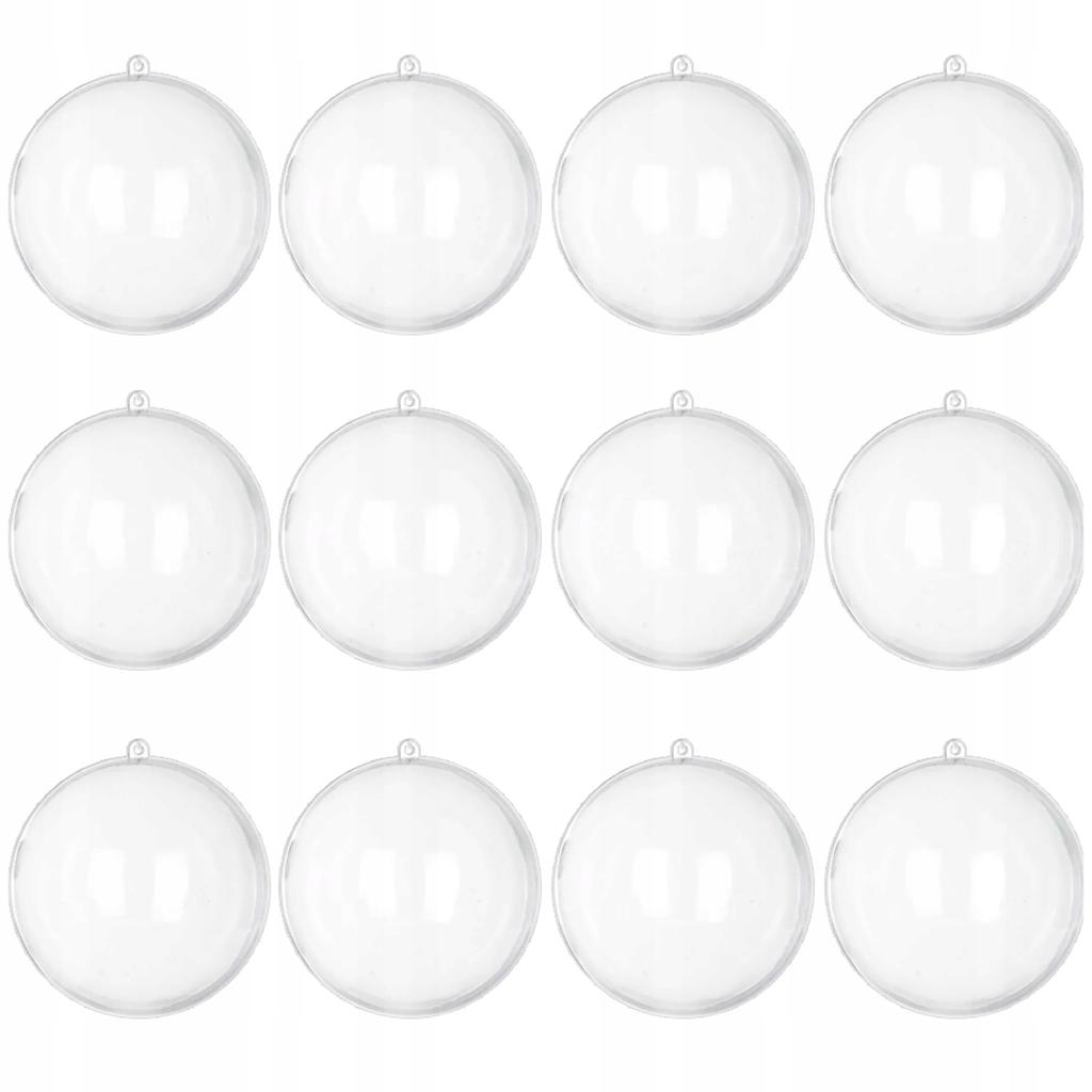 Acrylic Baubles 10X Opening Baubles