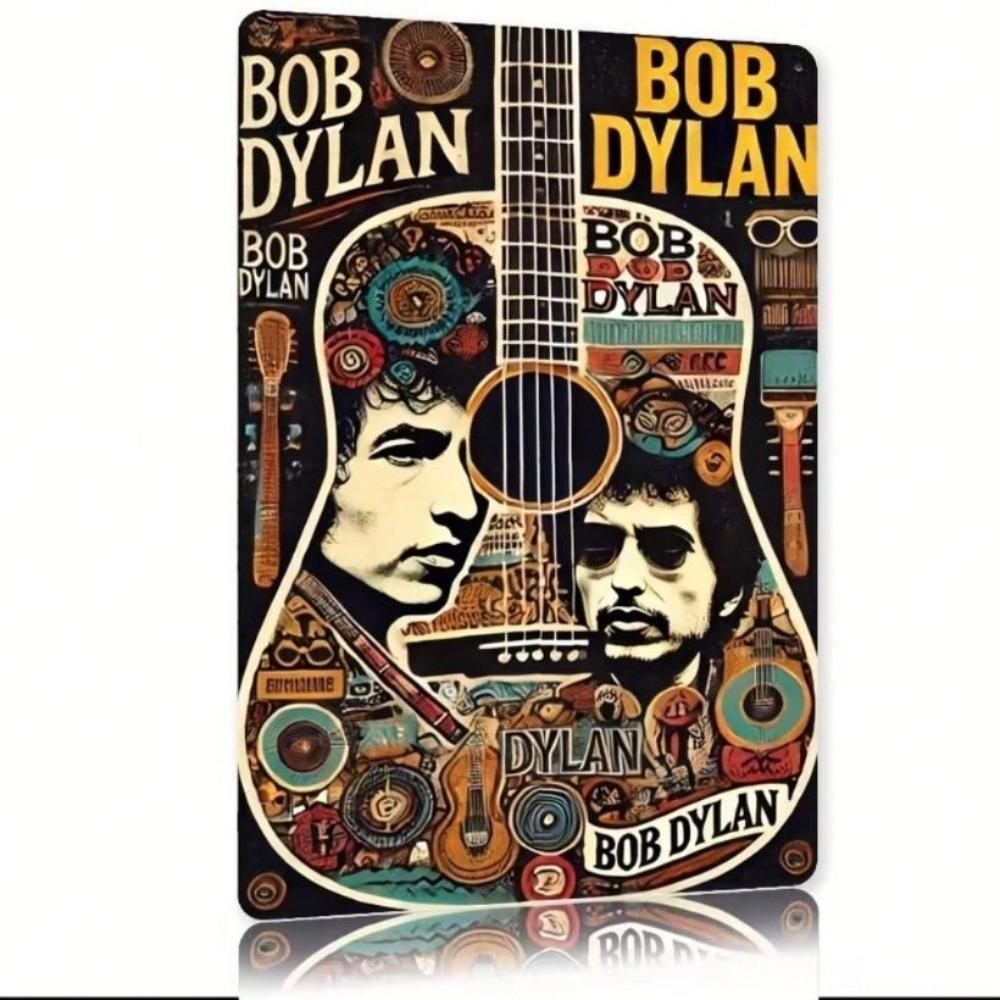 Vintage Metal Sign Bob Dylan Retro Tin Poster Wall Art