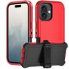 Shockproof Hybrid Case for iPhone 17/17 Air/17 Pro/17 Pro Max - Rotatable Kickstand & MagSafe | Anti-Slip TPU+PC Protection