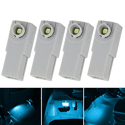 

Safego Светодиодная подсветка для ног, оригинальная замена, универсальная для Toyota и Lexus, внутренняя лампа, светодиодная лампа салона, интерьер, индивидуальные детали, автомобильное освещение, набор из 4 шт.