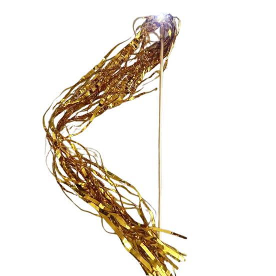 LED Fairy Wand with Tassels Multicolor Lighted Wedding Wands Stick Rain Strips Decorative Party