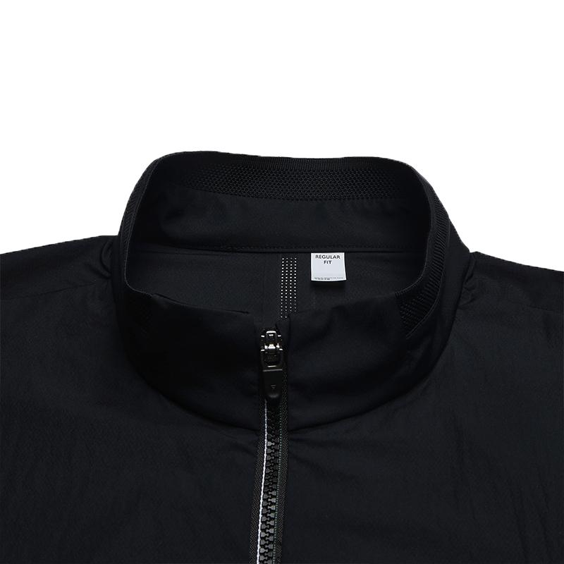 FILA Golf Series Cool Touch Solid Color Long Sleeve Jacket Men jackets A11M635713FBK