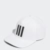Adidas Golf Tour Golf Free Size Three-Stripe Cap, Men's, White,