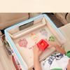 Car Dining Drawing Table Car Child Safety Seat Tray Cartoon Car Seat Table Tray Small Table Storage Tool Foldable Waterproof