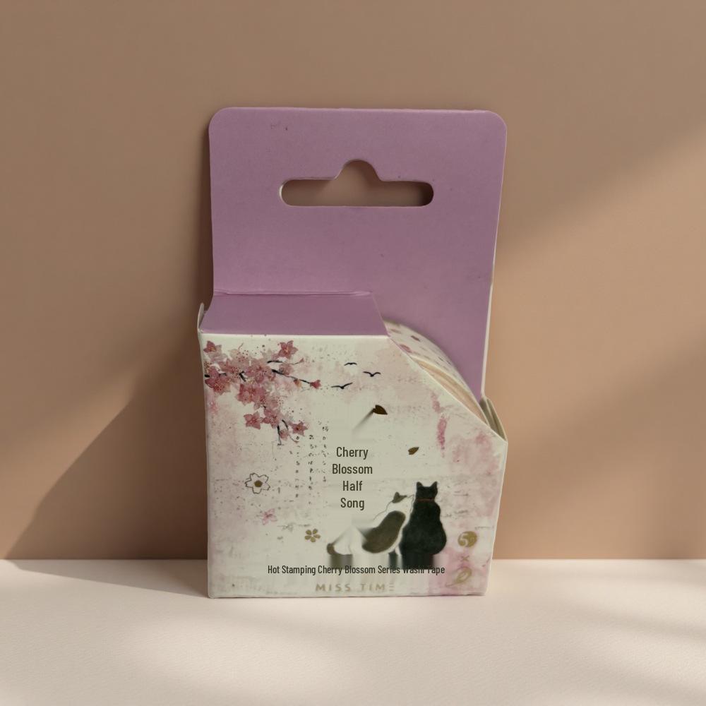 

Васи-лента Shiguang Sakura Story - Свежий японский цветочный дизайн для журналов и DIY-коллажей