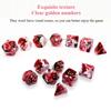 7pcs 16mm Polyhedral Dice Set  Acrylic Dices for Dungeons and Dragons DND RPG Role Playing Table Games Rolling Dice