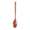 Adults Long Handle Eco-Friendly Dinnerware Natural Kitchen Utensil Wooden Spoons Tableware Cutlery