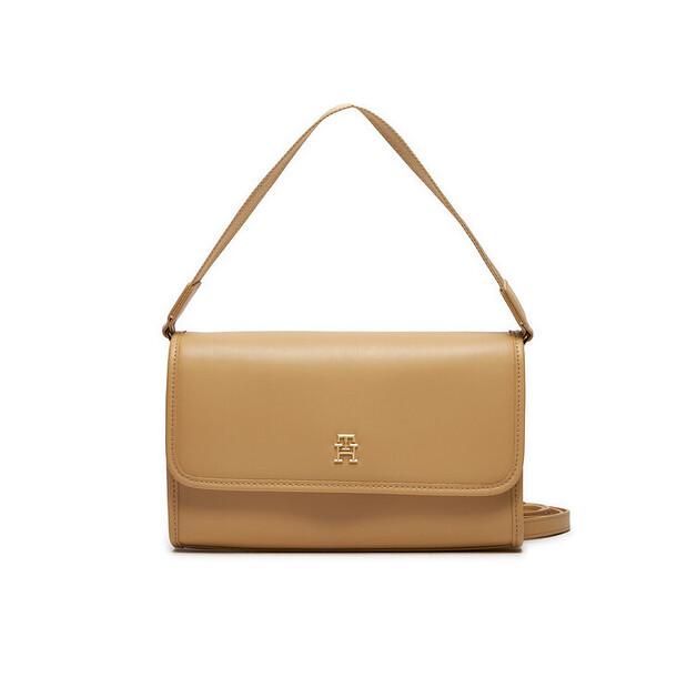 

Сумка Tommy Hilfiger Tommy Hilfiger Th Monotype Shoulder Bag AW0AW16162 бежевый