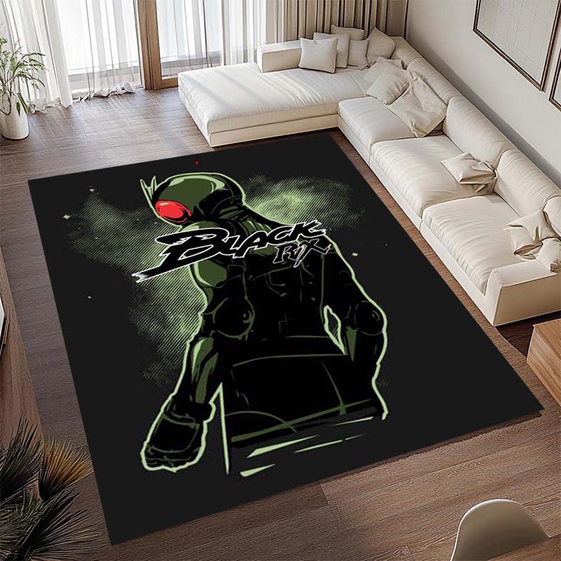 NewMasked Rider themed rugs are suitable for living rooms, bedrooms, sofas, doormats, and as non-slip rugs for children.1
