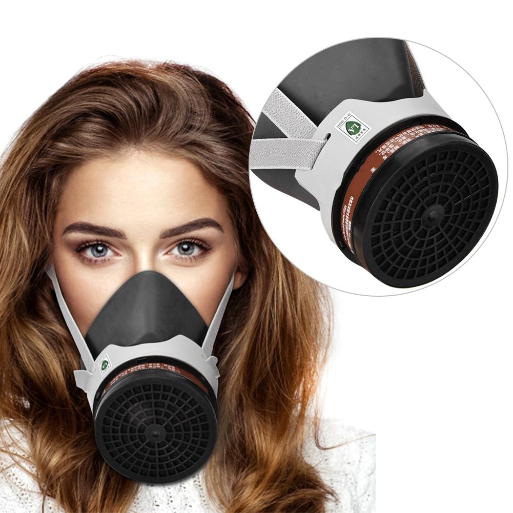 Half Facepiece Reusable Respirator Anti Toxic Protective Mask