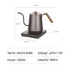110V/220V Electric Kettle Gooseneck Jug Hand Brew Coffee Pot Thermo Pot Slender Mouth Pots Smart Kettle Teapot 1000W Decor