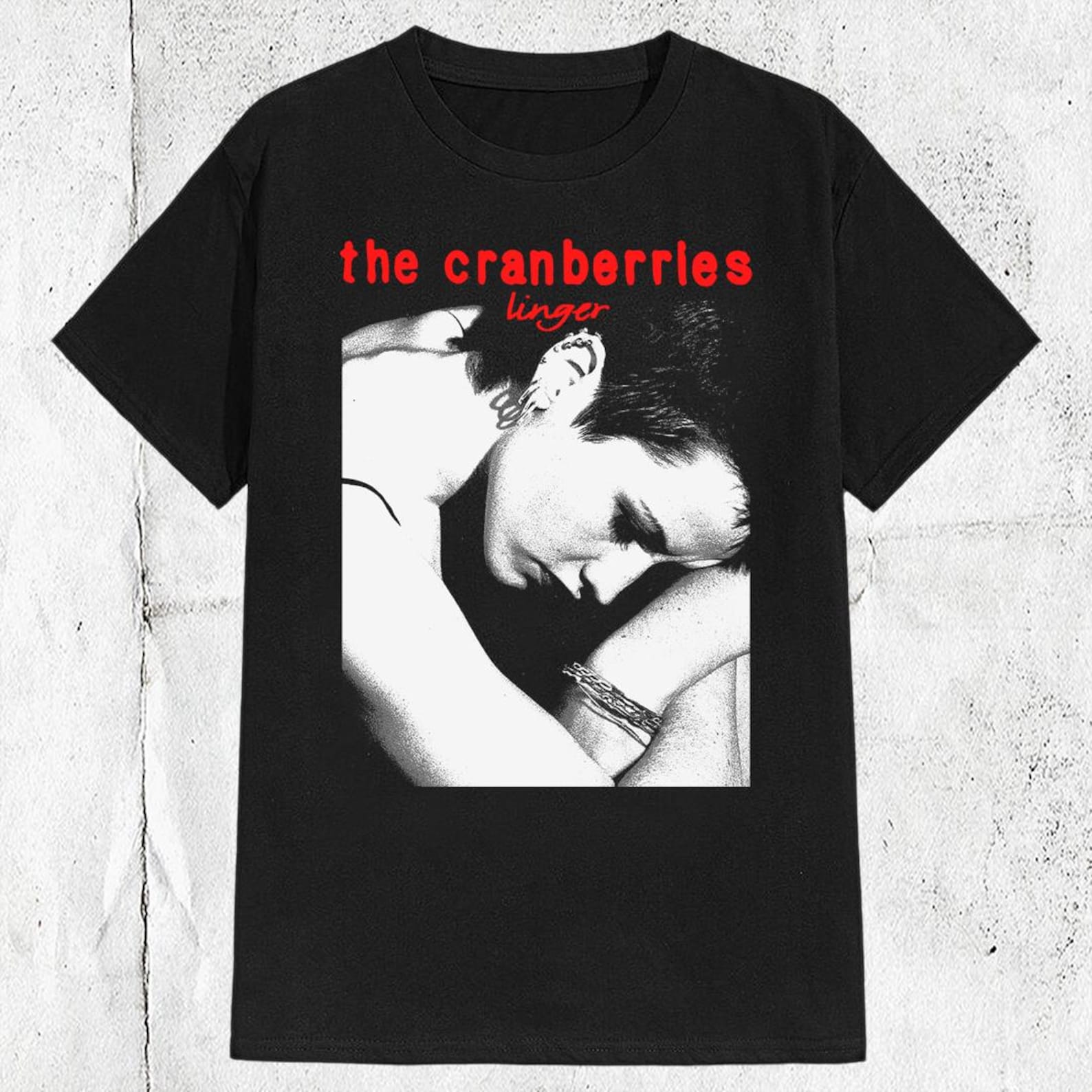 The Cranberries Linger Alternative Rock Dolores O Riordan Indie Music Dreampop Band T shirt 2XL