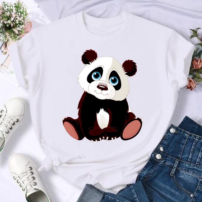 Women Print Cat Lovely Pet Animal Cute T Shirt Fashion Summer Female Casual Top Short Sleeve Tshirts Cartoon Graphic T-Shirts Women’s