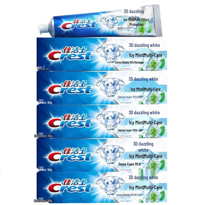 Crest 3D Ice Mint Fluoride Toothpaste