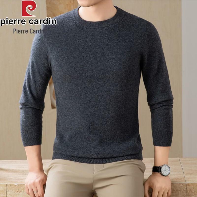 Pierre Cardin Men's Pure Wool Blend Winter Pullover Sweater