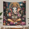 Tapestry Lord Ganesha Elephant Domestic Hindu