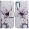 For Sony Xperia 5 V PU Leather Phone Cover Wallet Stand Pattern Printing Phone Case