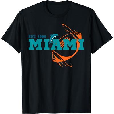 Miami EST 1966 Sports Team Athletic Ball Novelty T-Shirt
