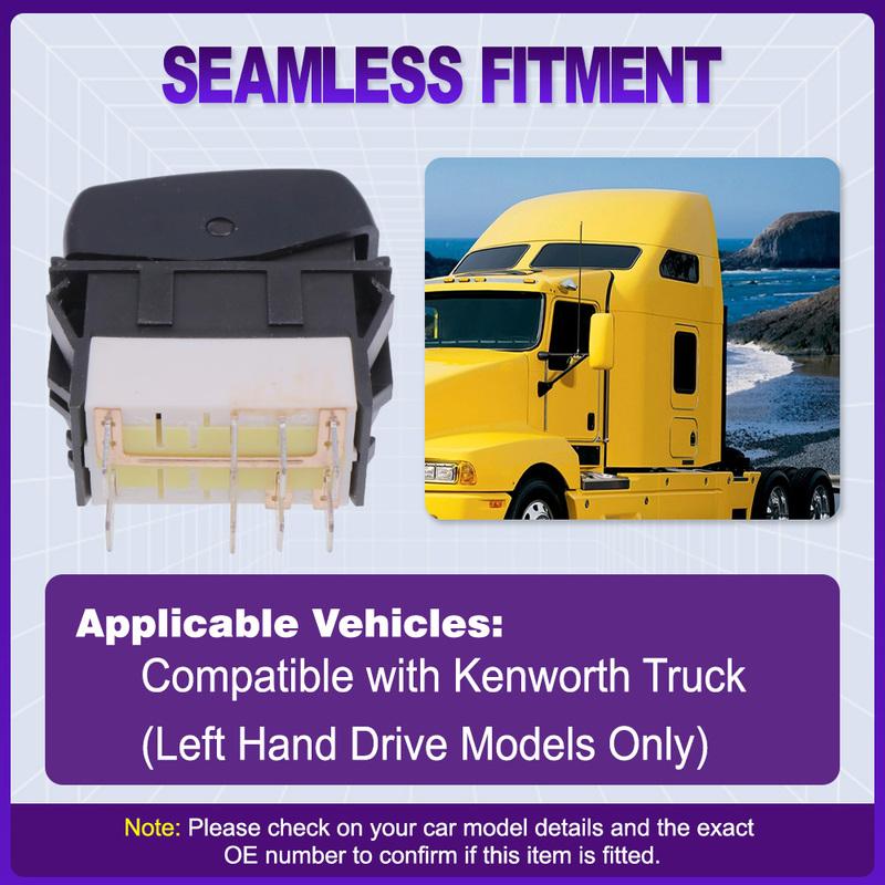 Power Cruise Control Rocker Switch Button for Kenworth Trucks Left Hand Drive P27104014 577.59636 8P