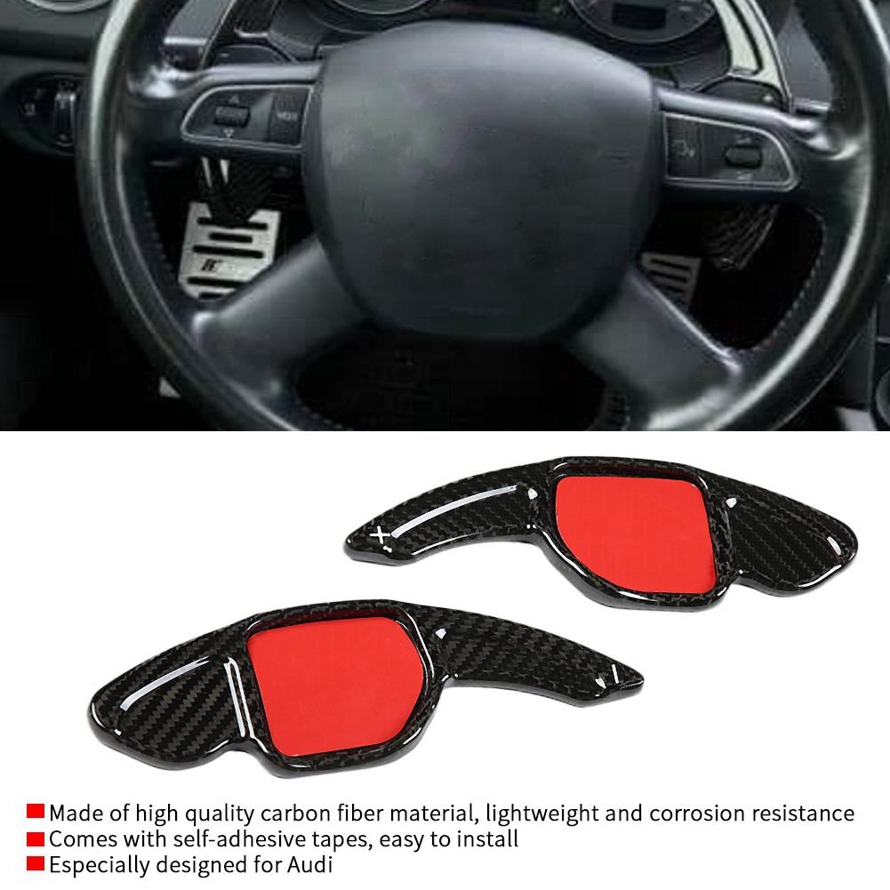 2pcs Carbon Paddle Shifter Extension for