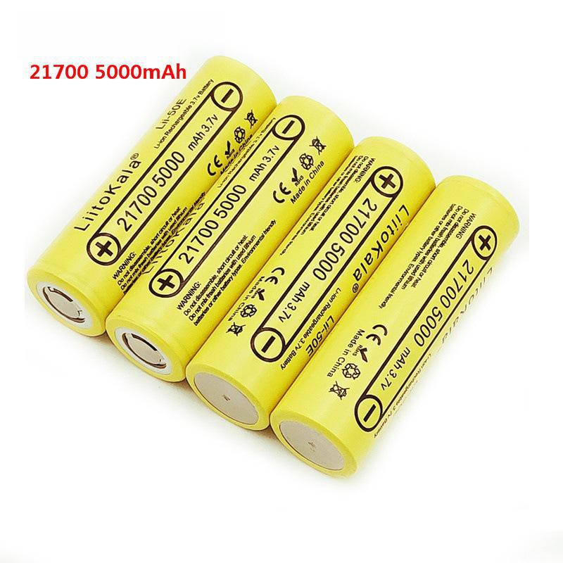 LiitoKala Lii-50E 21700 5000mAh 10C Electric Vehicle Lithium Battery