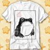 Unimpressed Frog Japanese Matsumoto Hoji Art Toad Demons Meme Japan T-Shirt 498