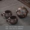 Teiera in Ceramica Viola Creativa Infusore da Tè Vintage Bollitore per Infusione del Tè Con Filtro Set di Accessori per Tè Dahongpao