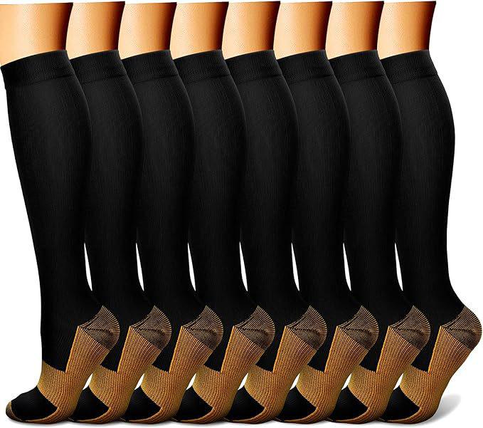 Unisex Cross-Border Compression Calf & Sports Socks for Cycling, Running, Yoga