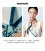 100% Mulberry Silk Printed Square Towel Scarf for Women
