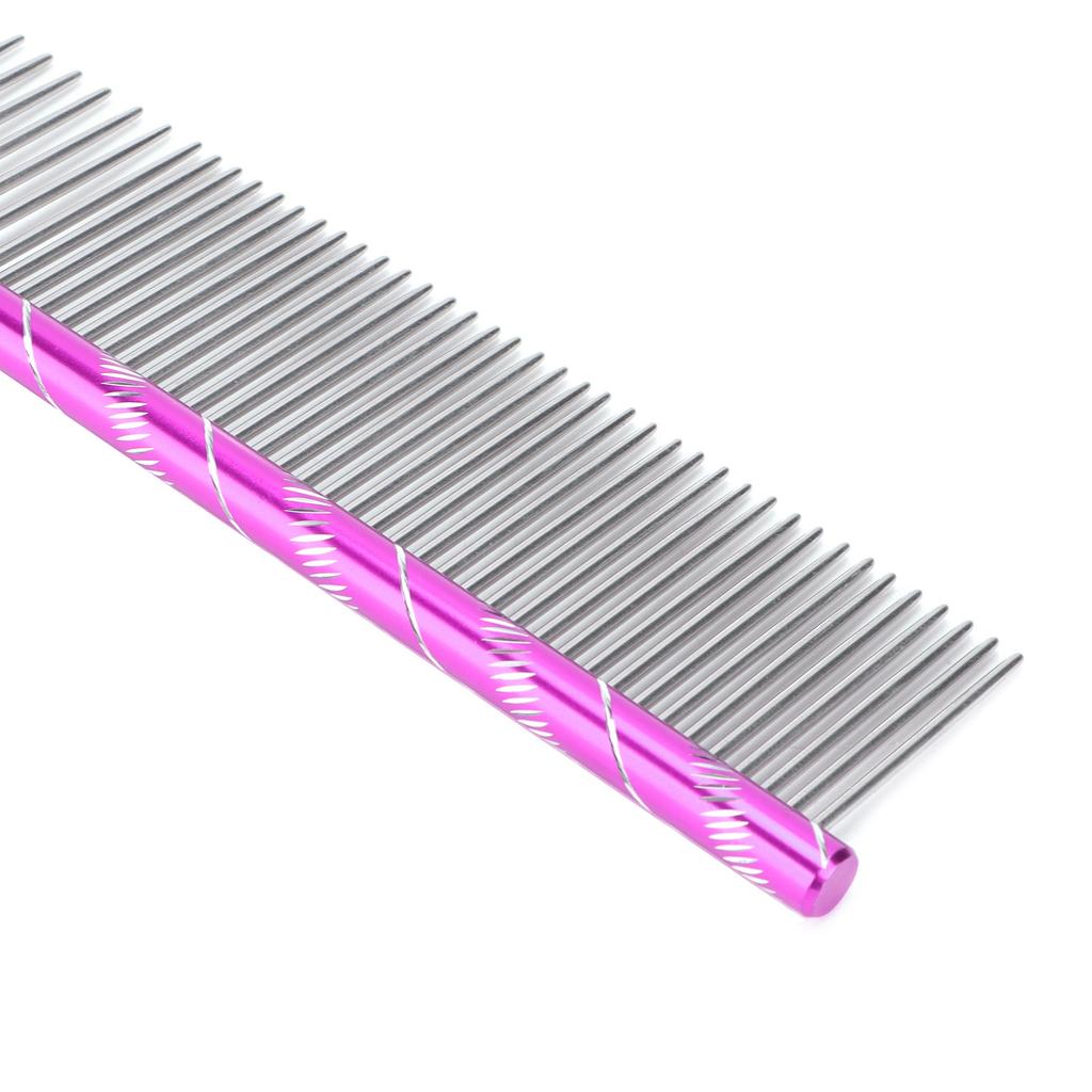 Pet Comb Sparse and Dense Double Tooth Open Knot Comb for   and Short Haired Dog Cat and Other Pets