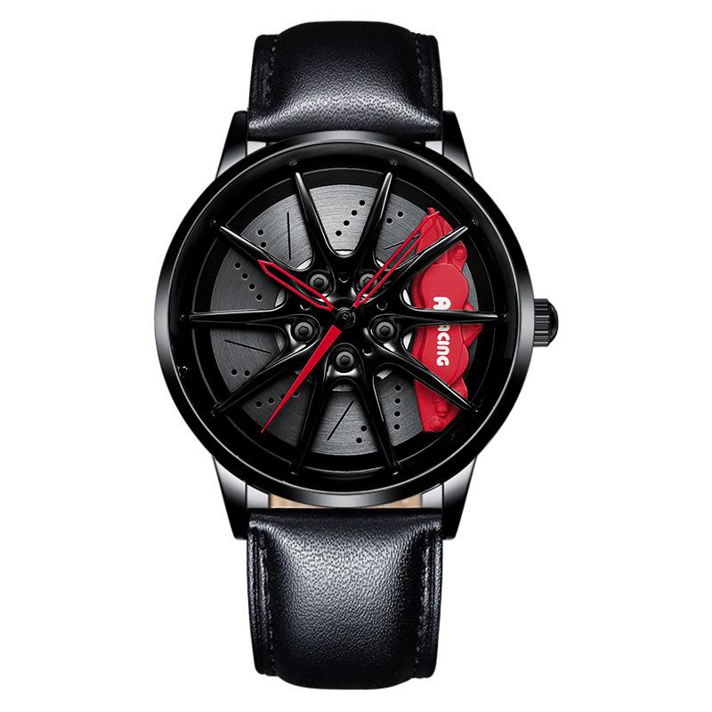 SVJ Watch RAYS-G25: Three-Dimensional Hollow Dial for Car Modification - Cultural Conceptual Mechanical Design