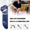 Corundum Grinding Wheel Drill Bit Sharpener Portable Twist Drill Bit Sharpener Power Tool Accessories Width Range 2-12.5mm