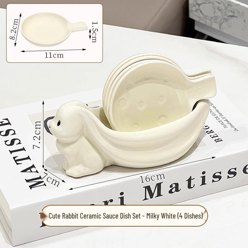 Compact Bone Dish - Cute Snack & Tabletop Trash Plate