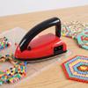 Smooth and Wear-resistant Mini Craft Iron Golden Bottom Plate Travel Flat Iron  For Perler Beads