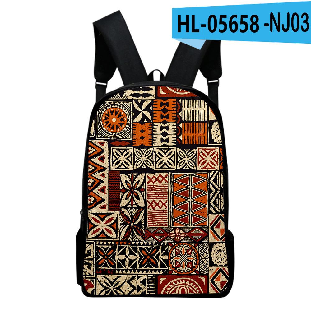 Classic Popular Tribal patterns Notebook Backpacks pupil School Bags 3D Print Oxford Waterproof Boys/Girls Laptop Backpacks
