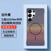 Applicable to Samsung S26UItra borderless magnetic mobile phone case Kevlar pattern s25plus ultra-thin S24 protective case