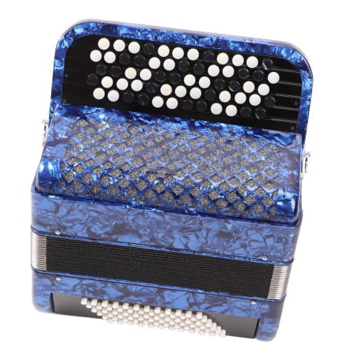 62-key Accordion, Dynamic Sound, Wide Range of Tones, ABS