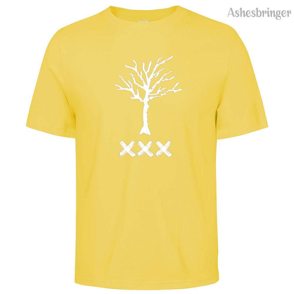 Camiseta de Algodão Masculina XXXTENTACTION Gola Redonda Casual Estilo de Rua Moda Tops Respiráveis para Homens e Mulheres