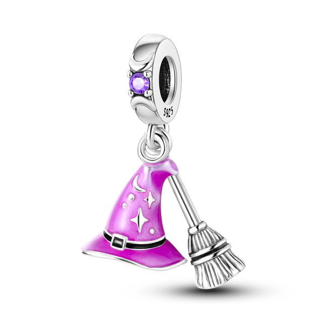 Fit Armbänder 925 Silber Bunte Charms Perlen Liebe Schmetterling Biene Blume Baumeln Für Diy Schmuck Geschenk Machen