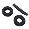Earpad Headband Protector Set Fit for WH CH520 Headphone Replacement Ear Pads Headband Cover Black