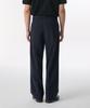MUSINSA STANDARD [Cooltandard] Real Wide Hidden Banding Slacks [Navy]